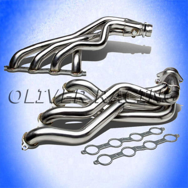Fächerkrümmer Edelstahl V2A poliert 2010-2014 Chevrolet Camaro LS3/L99