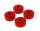 STOSSDÄMPFERBUCHSEN aussend.31,8 mm innend. 9,5 mm Polyurethane ROT