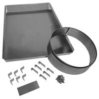 Einstellbare Aluminium-Lüfterverkleidung...