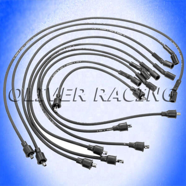 ZÜNDKABELSATZ Serie Kerzenstecker: gerade Verteilerstecker: männlich 90° Unterbrecher Kontakt Kappe