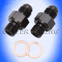GETRIEBE ADAPTER 1/4NPSM-6AN TH350 TH400 700R4 4L80E