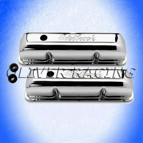 VENTILDECKEL-CHROM EDELBROCK FORD FE 58-76