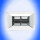 Fensterheberschalter Chrom 2Wippen GM 76-81