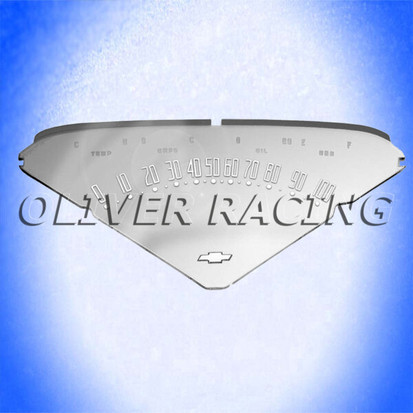GLAS KOMBIINSTRUMENT Scheibe Tacho Chevrolet Truck 3100 3200 3600 55-59