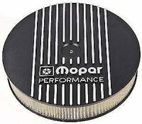 LUFTFILTER "MOPAR" ALU SCHWARZ FINNED