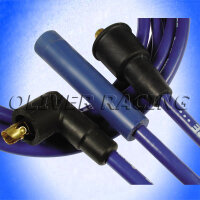 ZÜNDKABEL-SET ACCEL 8MM-SPIRAL-BLAU