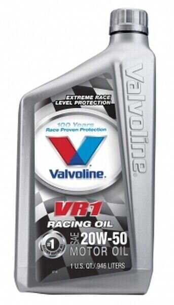 20W50 SAE Valvoline VR1 Racing á 1 Ltr.