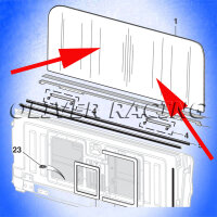 Heckscheibe GRÜN getönt K5 Blazer 73 - 91