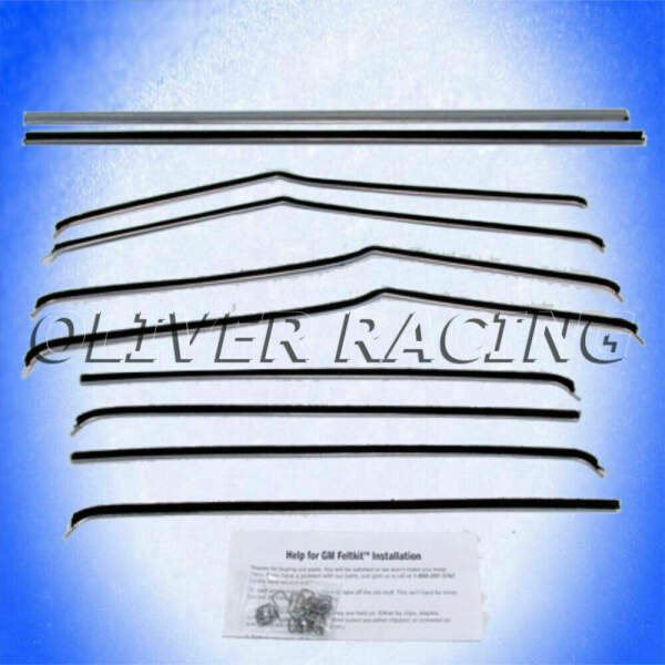 Fensterschachtleisten Chevrolet 55 56 57 BEL AIR Sedan Limo 4Türer Schachtleiste