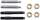 Auspuff Stehbolzen M10x1,5; 2 x 65 mm; 2 x 77 mm  Camaro Caprice Firebird