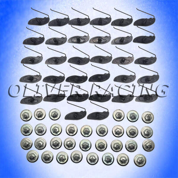 Zierleistenklammern Set 64 Stück Seitenzierleiste Chevrolet Chevelle ElCamino 67