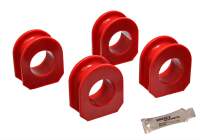 STABILISATORGUMMI Set HA Chevrolet P30 P35 Truck Wohnmobil P3500 1966-1999 rot