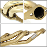 Fächerkrümmer  GOLD Chevy Small Block V8 265 283 302 305 327 350 400 V8 79-85