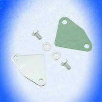 Chevrolet Chevy Small Block Montageplatte EGR AGR Ventil...