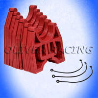 ABWASSERSCHLAUCH-HALTER WOMO ROT