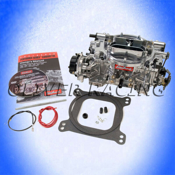 EDELBROCK AVS Thunder Street Performance VERGASER 19069 650 CFM E CHOKE Chevy GM