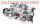 EDELBROCK AVS Thunder Street Performance VERGASER 19069 650 CFM E CHOKE Chevy GM