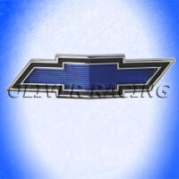 Bowtie Grill Emblem Blau/Schwarz/Chrom Chevelle 69