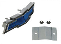 Bowtie Grill Emblem Blau/Schwarz/Chrom Chevelle 69