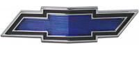 Bowtie Grill Emblem Blau/Schwarz/Chrom Chevelle 69