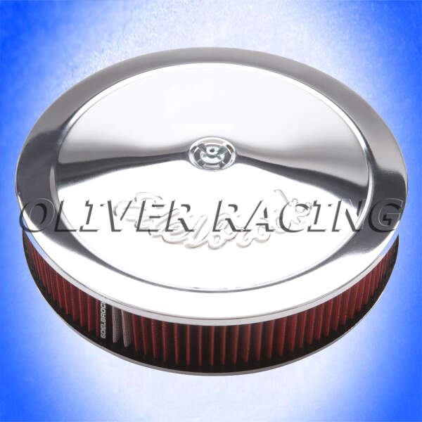 Luftfilter mit Gehäuse Edelbrock rot 355 x 76 cm