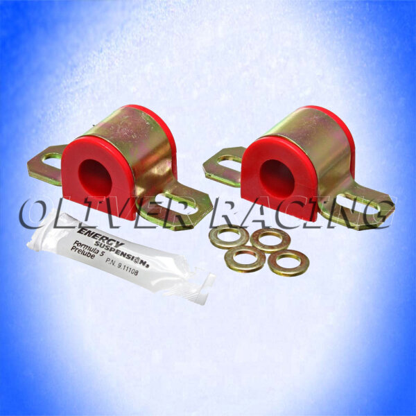 Stabilisatorgummi Paar 19 mm Stabidurchmesser rot Universal Polyurethan