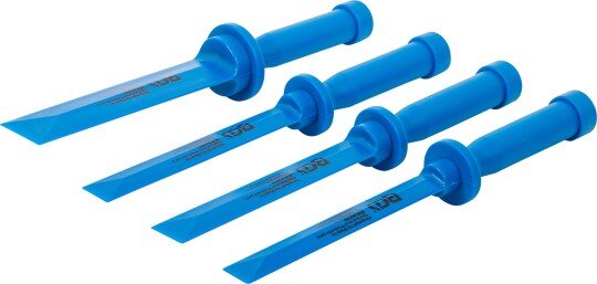 Kunststoff-Schaber-Satz 19 - 22 - 25 - 38 mm breit 4-teilig