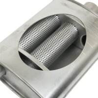 Aupufftopf 2-1/4" Summit Turbo