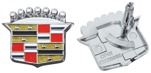 Emblem Kofferraum Cadillac DeVille Eldorado Series 62 65 Fleetwood 64-68