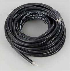 Zündkabel SCHWARZ Stahlkern 9 Meter Rolle 8 mm Taylor Universal Accel Zündkerzenkabel V8