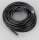 Zündkabel SCHWARZ Stahlkern 9 Meter Rolle 8 mm Taylor Universal Accel Zündkerzenkabel V8