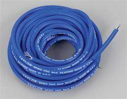 Zündkabel BLAU Stahlkern 9 Meter Rolle 8 mm Taylor Universal Accel Zündkerzenkabel V8