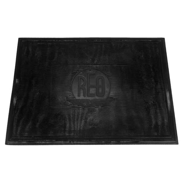 Accessory Floor Mat - made of high quality black rubber with molded original emblem.  Also designed to be sewn into new carpets.  12"X17", Each