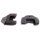 Rear Quarter Window Seal for Convertibles.  Used on door lock pillar.  Made with metal cores.  Pair R&L