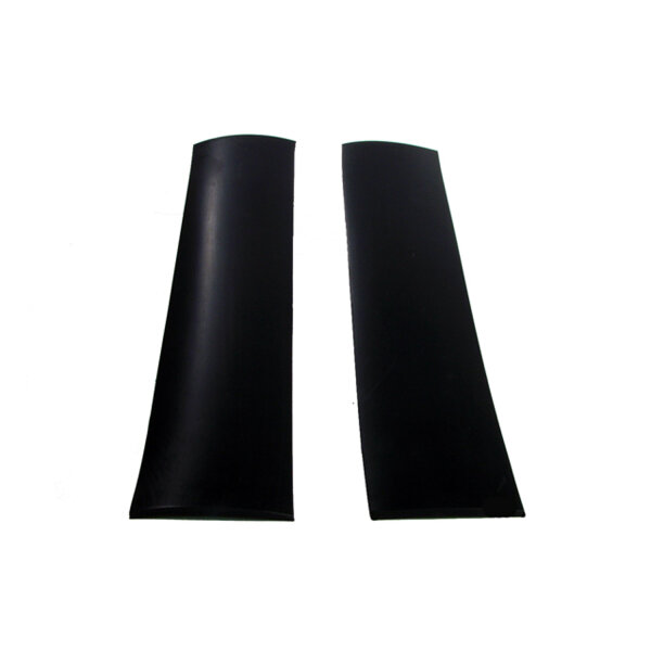 Weatherseals.  Used at back of cab. 2-3/8" X 9-3/4". Pair