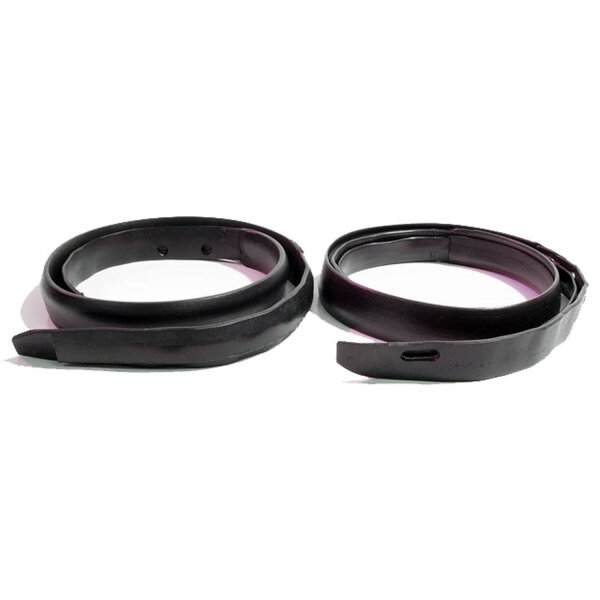 Wing Vent Auxiliary Weatherstrip for 2 Door Hardtop.  38" Long.  Pair