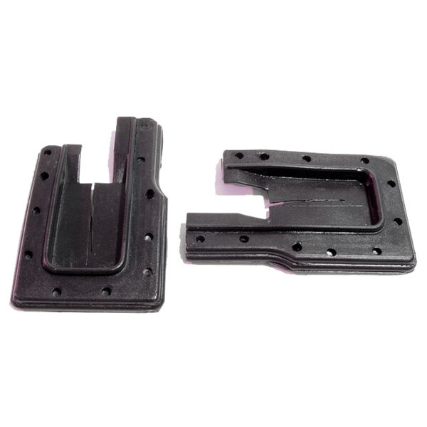 Door Lock Pillar Seal.  Made with full steel cores.  Pair R&L