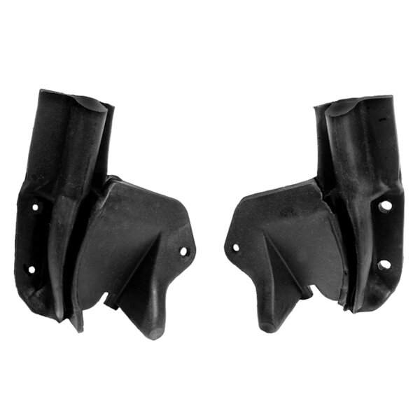 Türdichtung Endstücke 66-67 Mopar 2-door hardtop / Cabrio Features tough EPDM rubber with galvanized steel cores. Replaces OEM#s 2588014/5. Pair. R&L.