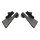 Quarter pillar-post end seals. Fits 71-72 Dodge B-body 2-door hardtop models. Features galvanized steel cores with proper mounting placement. Replaces OEM#s 3504326/7. Pair. R&L.
