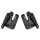 Door end-cap filler seals. Fits 71-72 Dodge B-body 2-door hardtop and coupe models. Made of durable EPDM rubber, formulated to protect against the elements. Features galvanized steel cores with proper mounting placement. Replaces OEM#s 3581896/7. Pair.