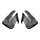Quarter lock-pillar seals. Also called U-jamb seals. Fits 75-79 Mopar B-body 2-door hardtop and coupe (only). Features galvanized steel cores with proper mounting hole placement and a smooth jet-black finish. Replaces OEM#s 3795064/5. Pair. R&L.