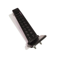 Accelerator Pedal Pad.  Made with steel cores and studs....