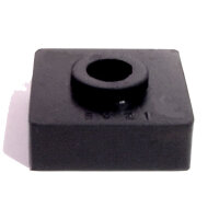 Muffler Cushion.  1-7/16" Square, 1/2" Hole.  Each