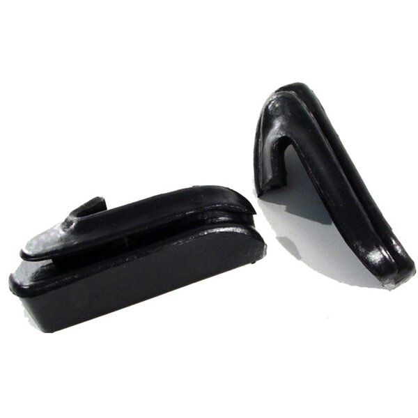Front Bumper End Filler. 3-5/8 in. long x 1-1/2 in. wide. With galvanized steel cores. Replaces OEM#s 2962346/7. Pair.