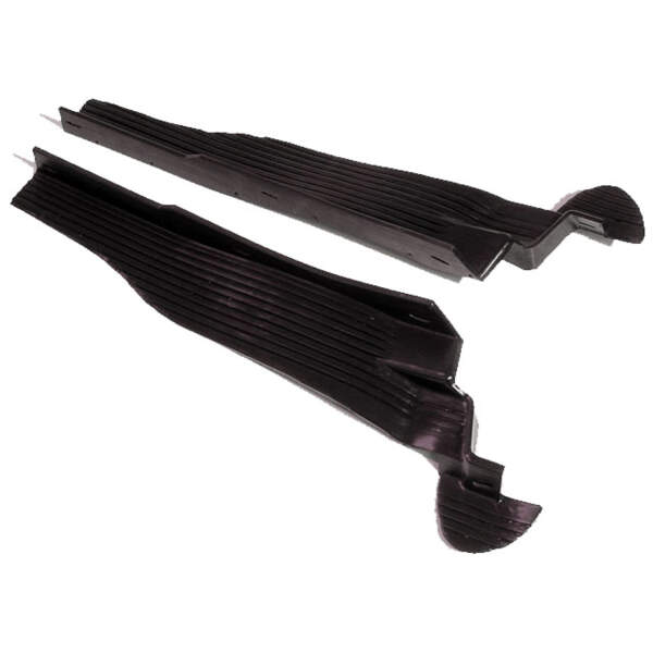 Rear Bumper Stone Deflector Ends.  Pair