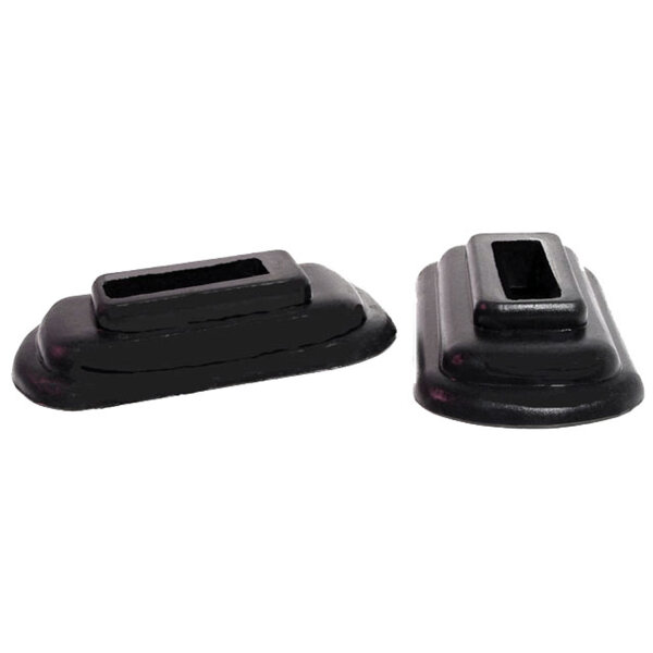 Front Bumper Arm Grommets.  2-1/8" wide X 3-3/4" long, with 1-1/2" long inner slot.  Pair