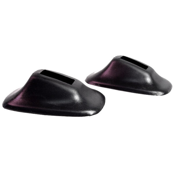 Front and Rear Bumper Arm Grommets.  2-1/2" wide X 4-7/8" long, with 1-1/2" long inner slot.  Pair