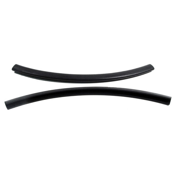 Bumper Bar Hole Trim Rubber.  A must for detail.  2 pieces, 8" long.  Pair