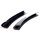 Front Bumper Guards.  Anti-rattle rubber.  Each piece 5-1/2" long.  Pair