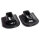 Front Bumper Arm Grommets.  Perfect reproduction.  2-5/8" wide X 3-1/8" long, with 1-3/4" long inner slot.  Pair